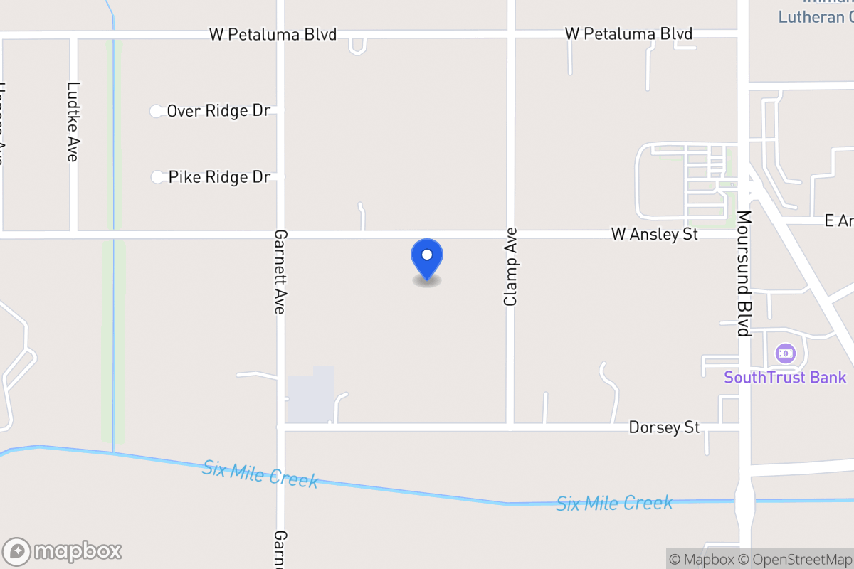 Map of 214 W Ansley St