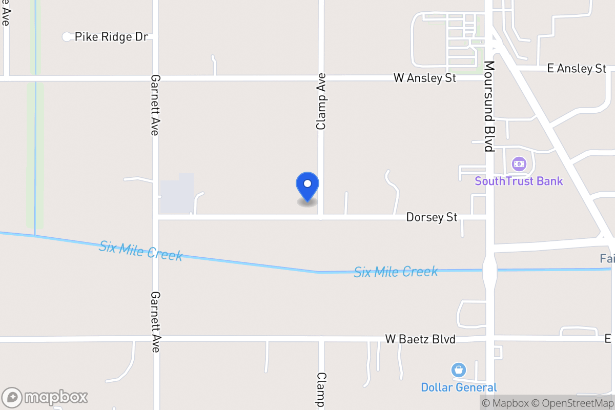 Map of 201  Dorsey St