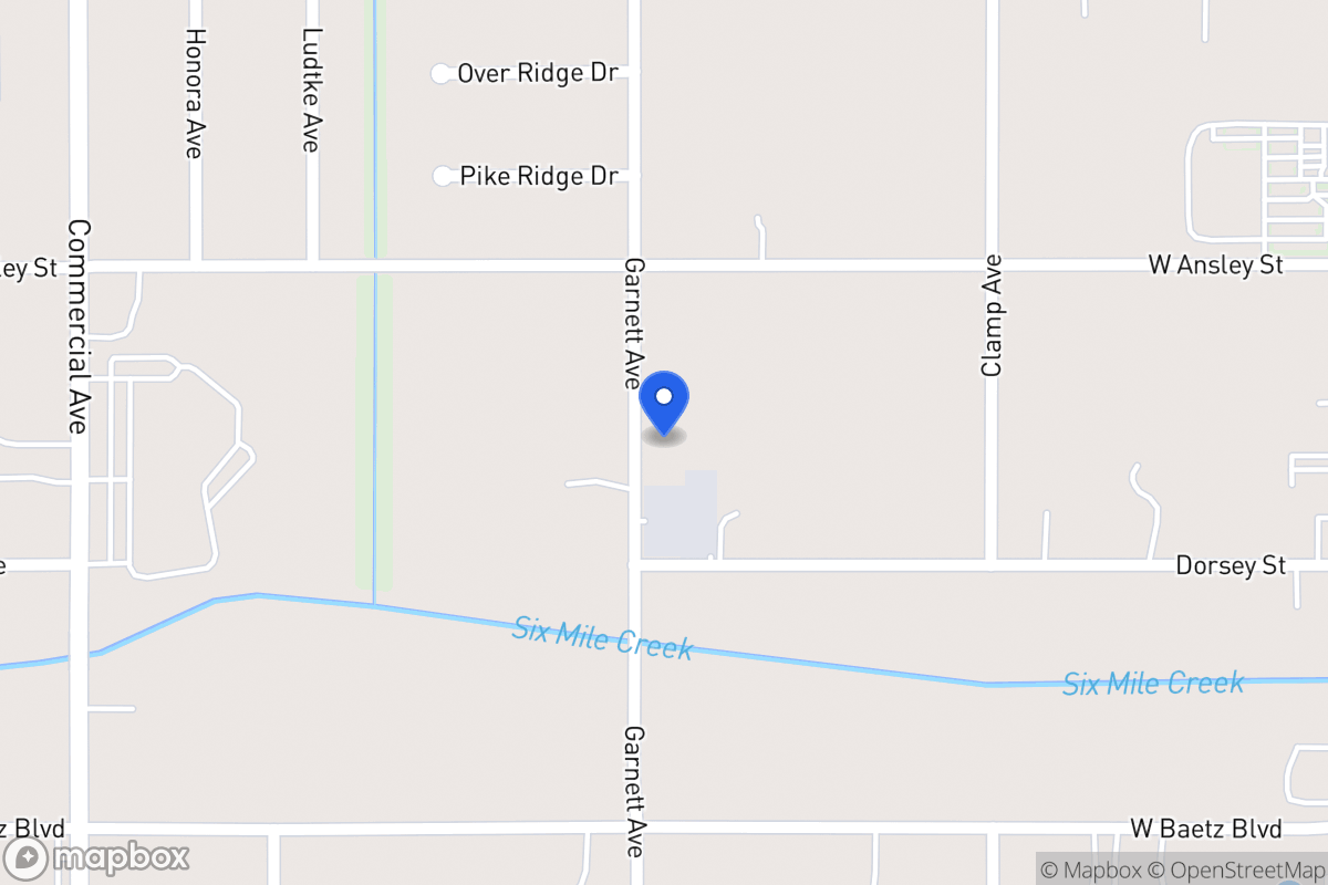 Map of 8806  Garnett Ave