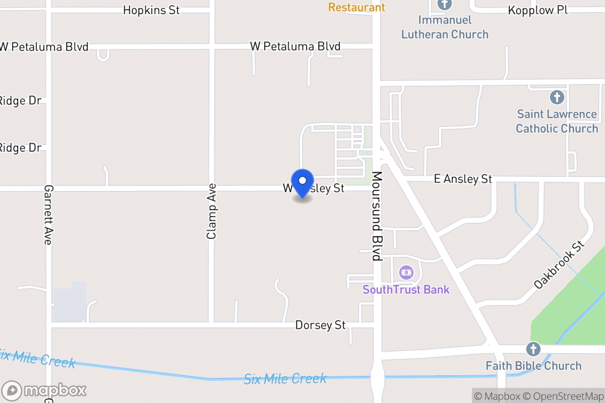 Map of 138 W Ansley St