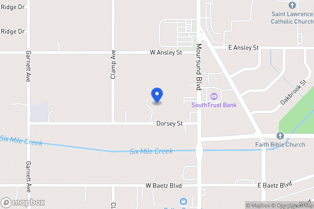 Map of 141  Dorsey St