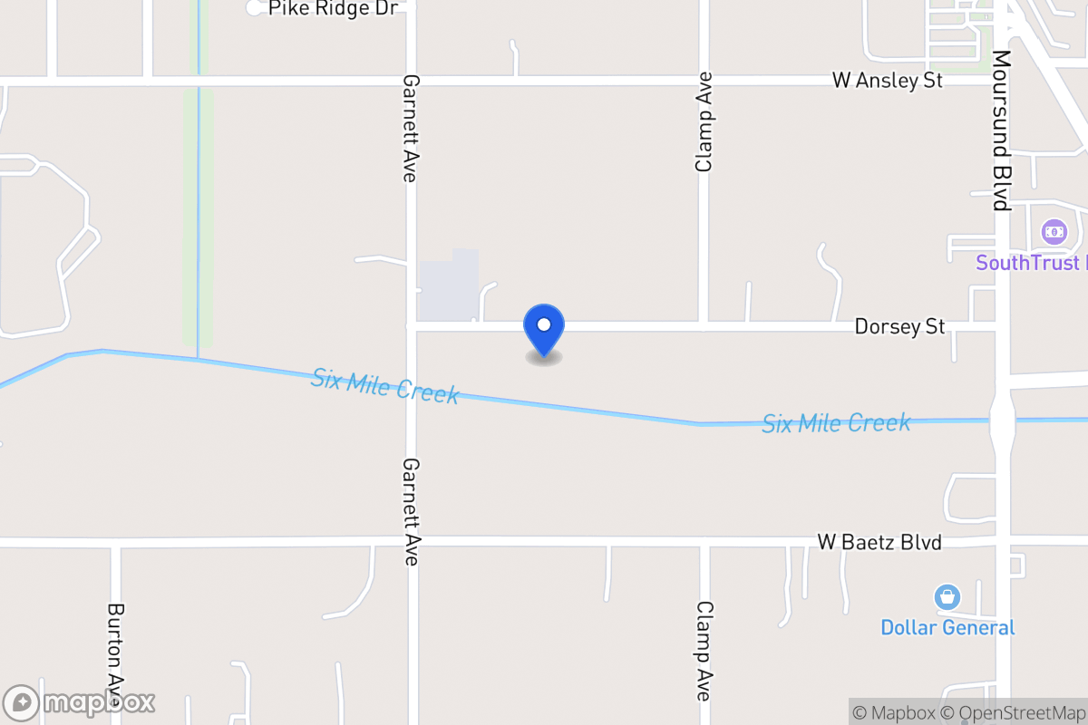Map of 232  Dorsey St