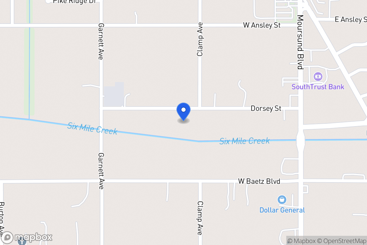 Map of 210  Dorsey St