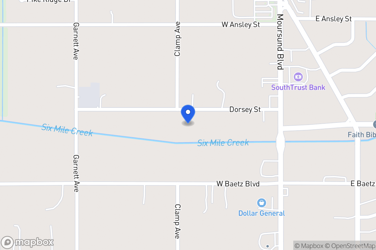 Map of 178  Dorsey St