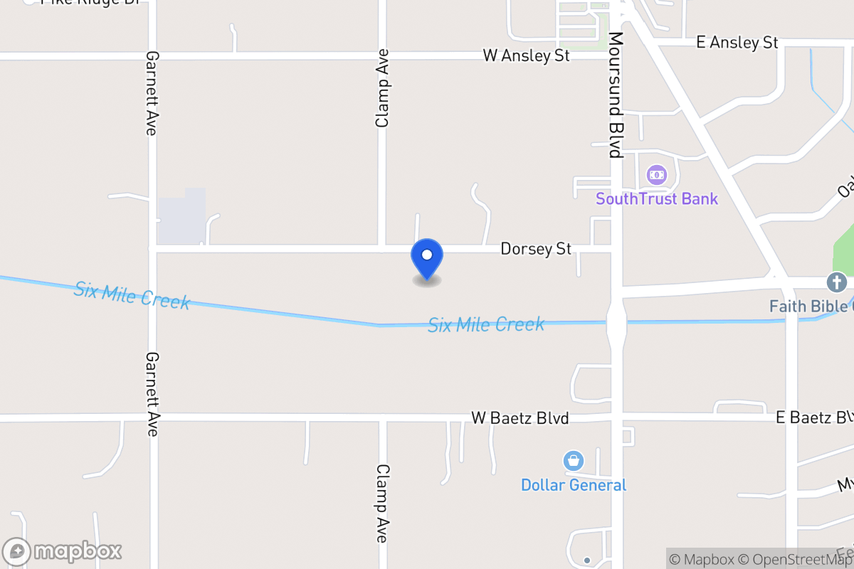 Map of 170  Dorsey St