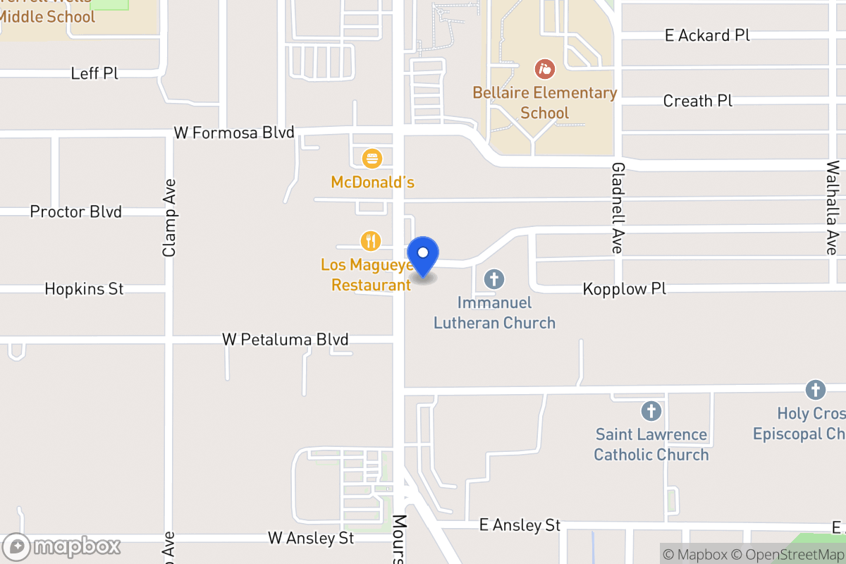 Map of 3754  Pleasanton Rd