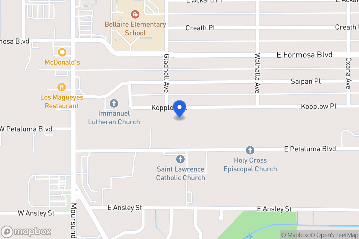 Map of 310  Kopplow Pl