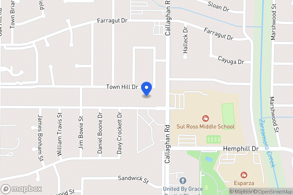 Map of Callaghan Rd