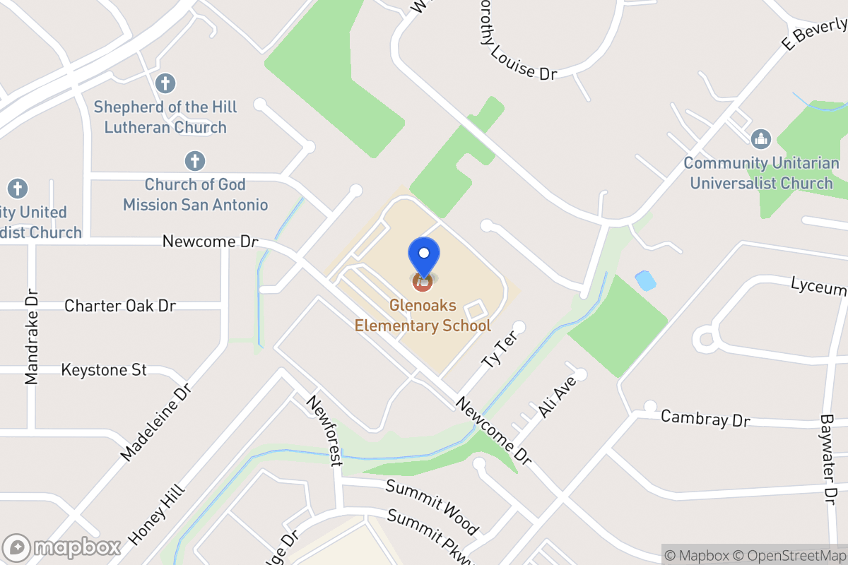 Map of 5103  Newcome Dr