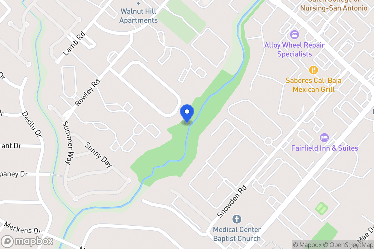 Map of Tomas Cir
