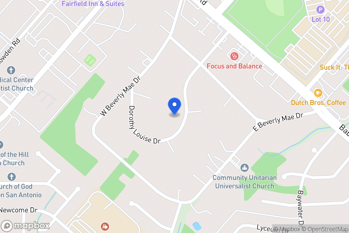 Map of 7003  Dorothy Louise Dr