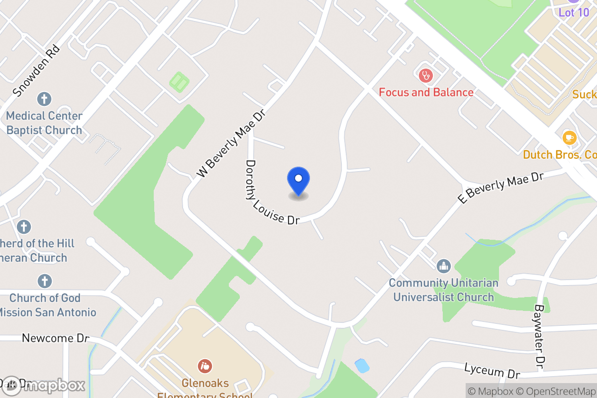 Map of 6907  Dorothy Louise Dr