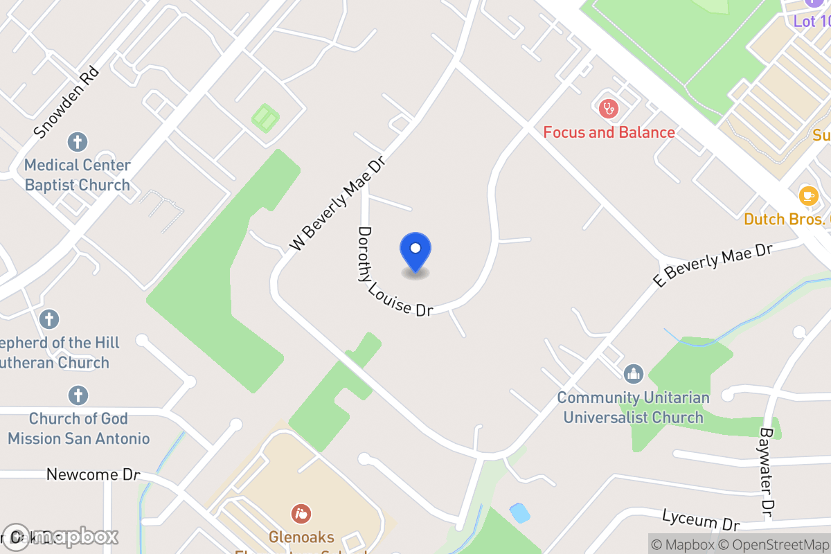 Map of 6903  Dorothy Louise Dr