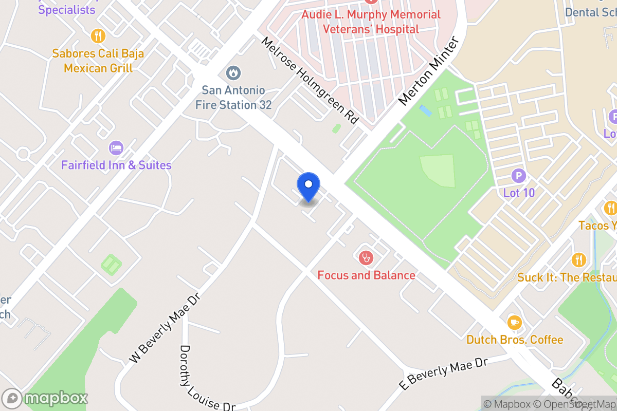 Map of 2128  Babcock Rd