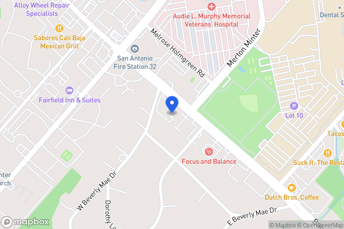 Map of 2134  Babcock Rd
