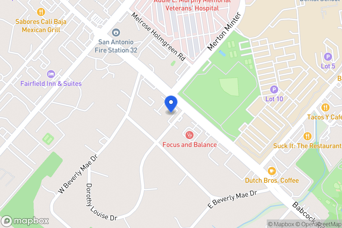 Map of 2116  Babcock Rd