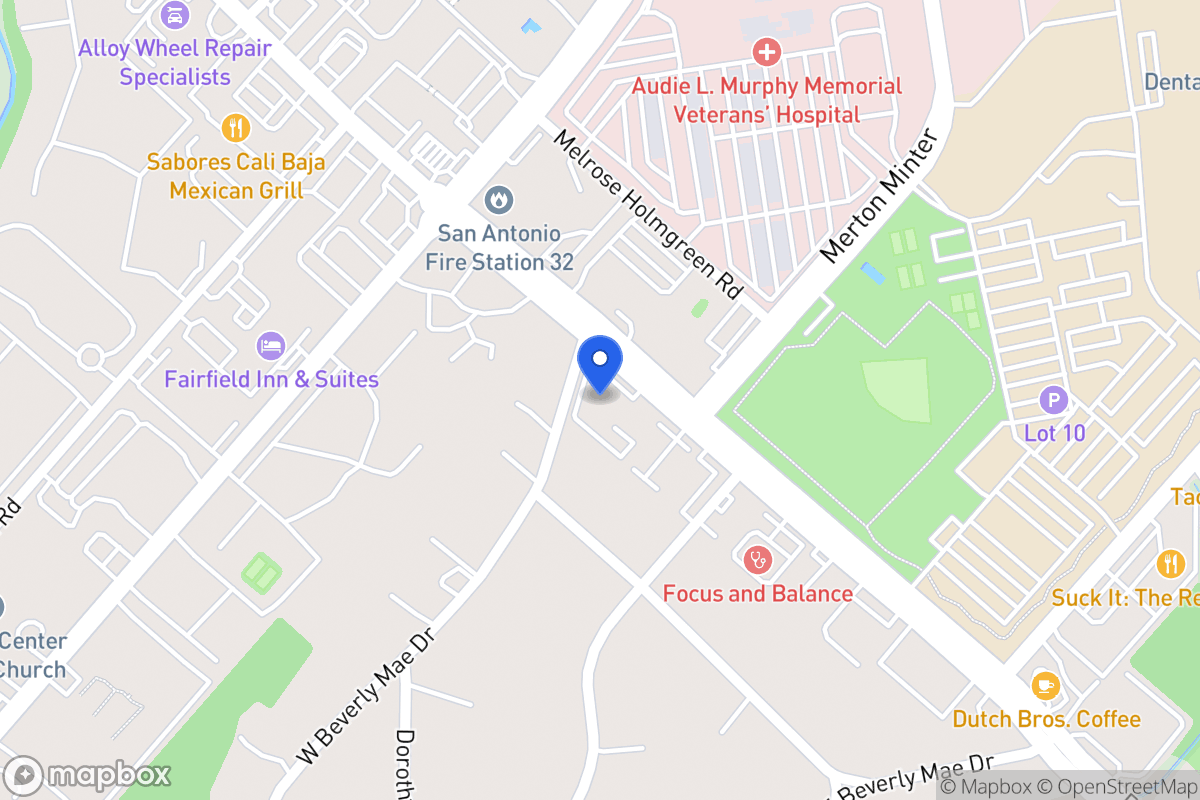 Map of 2140  Babcock Rd