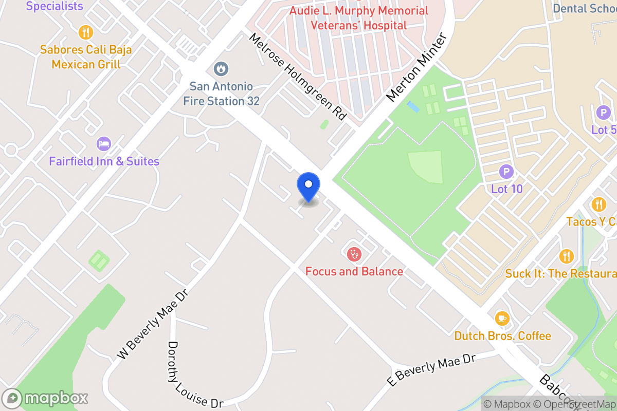 Map of 2122  Babcock Rd