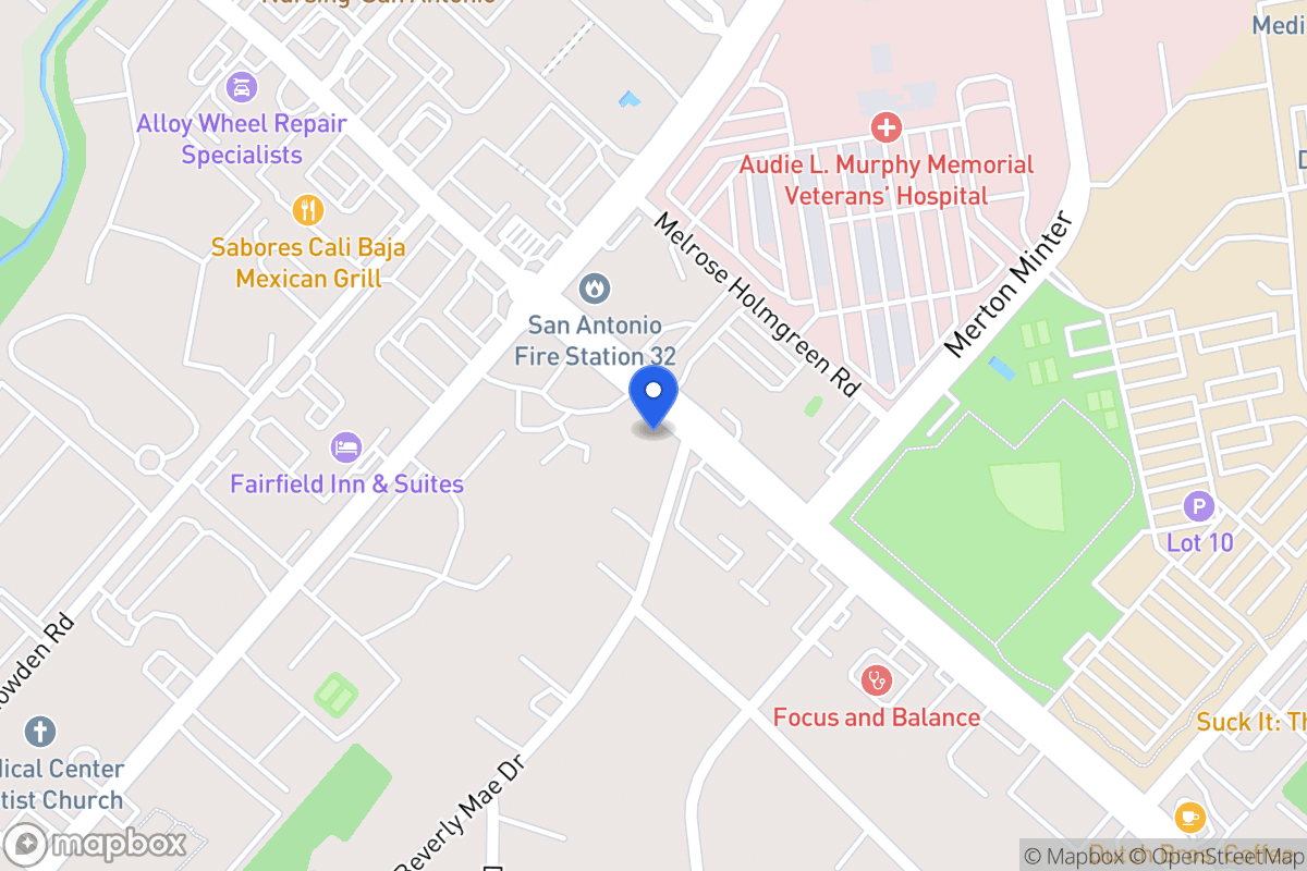 Map of 2202  Babcock Rd