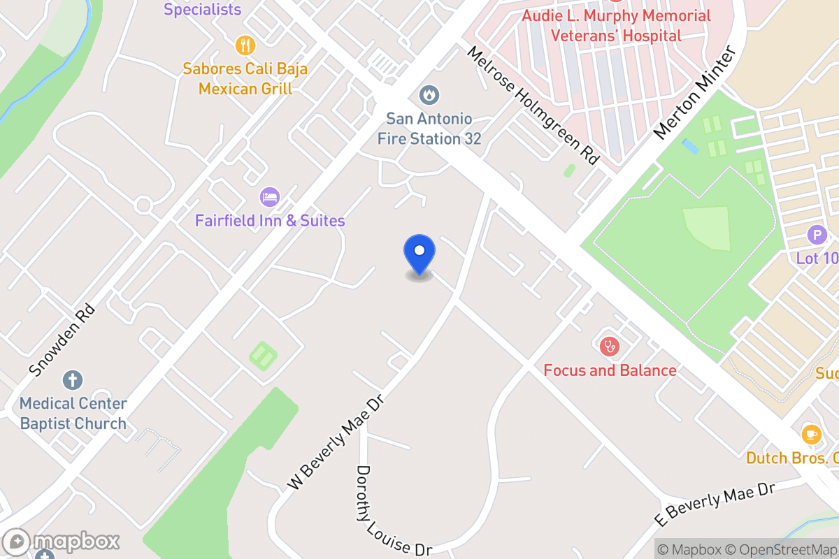 Map of 7123 W Beverly Mae Dr