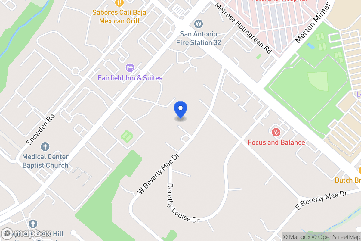 Map of 7115 W Beverly Mae Dr