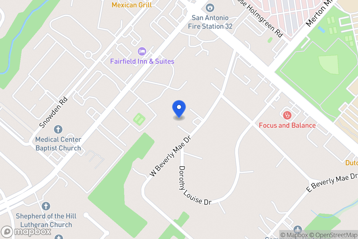 Map of 7107 W Beverly Mae Dr