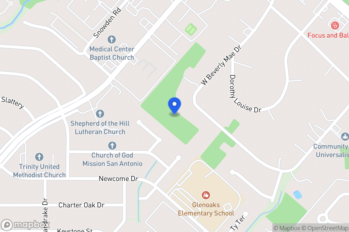 Map of 5022 E Beverly Mae Dr