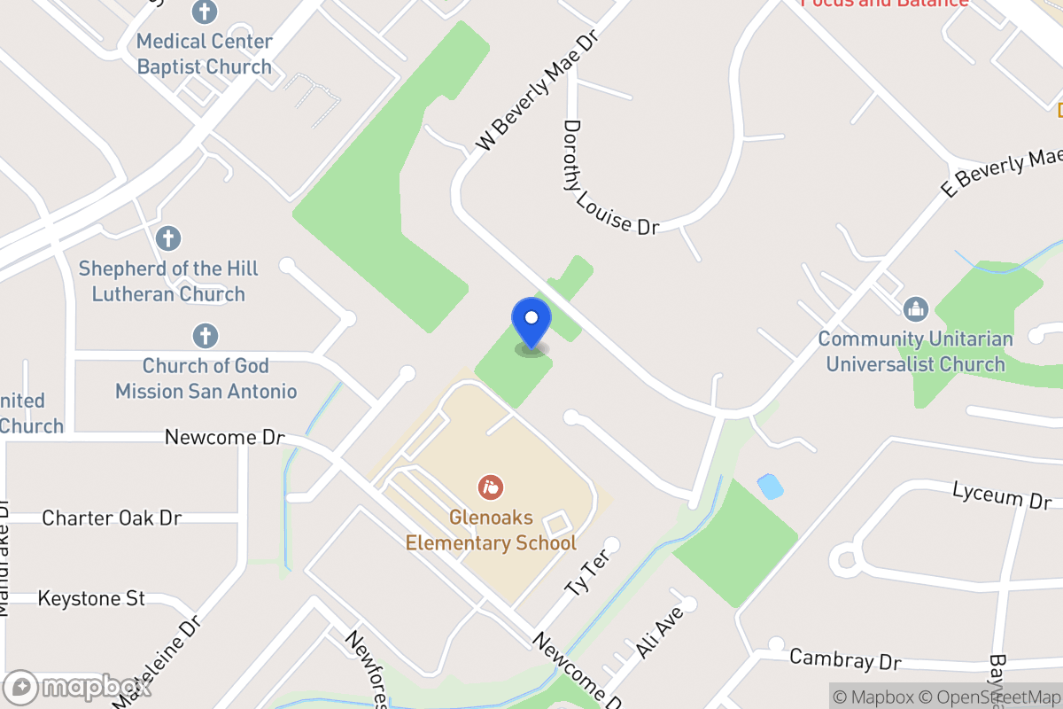Map of 4922 E Beverly Mae Dr