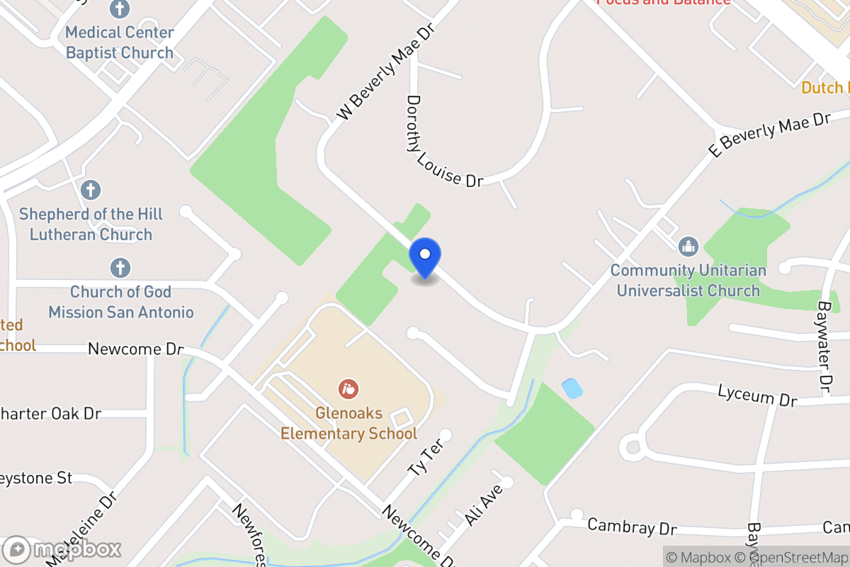 Map of 4918 E Beverly Mae Dr