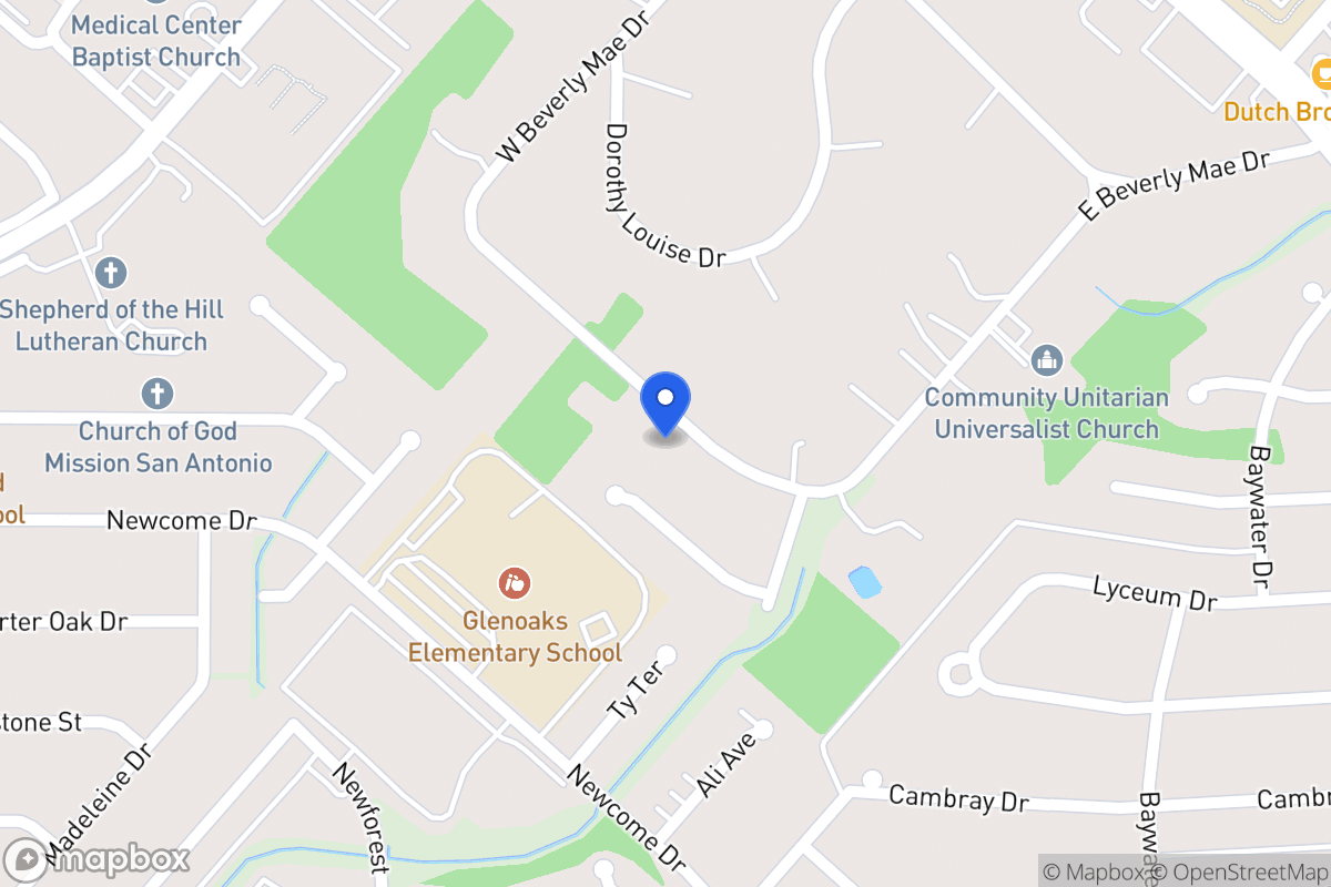 Map of 4914 E Beverly Mae Dr