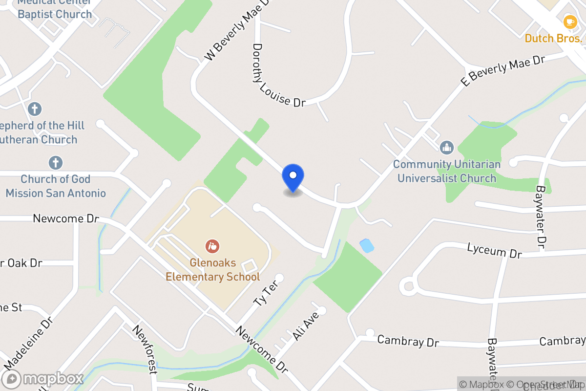 Map of 4910 E Beverly Mae Dr