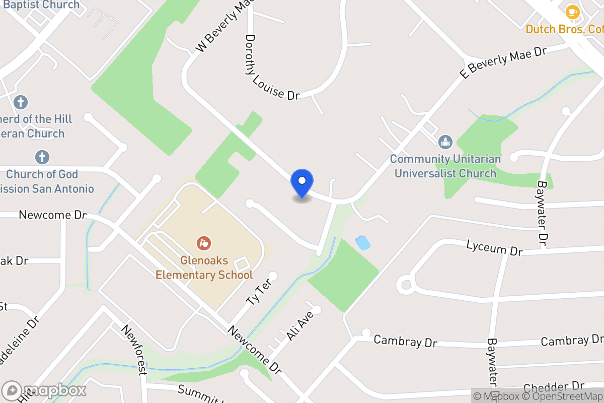 Map of 4906 E Beverly Mae Dr