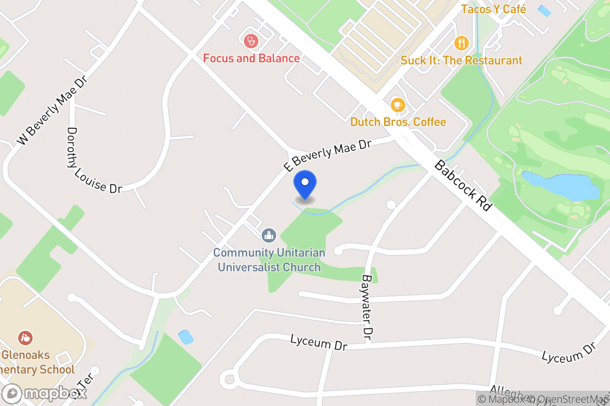 Map of 4806 E Beverly Mae Dr