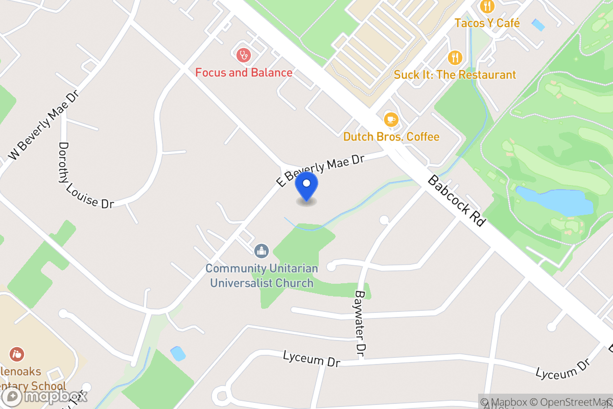 Map of 4802 E Beverly Mae Dr