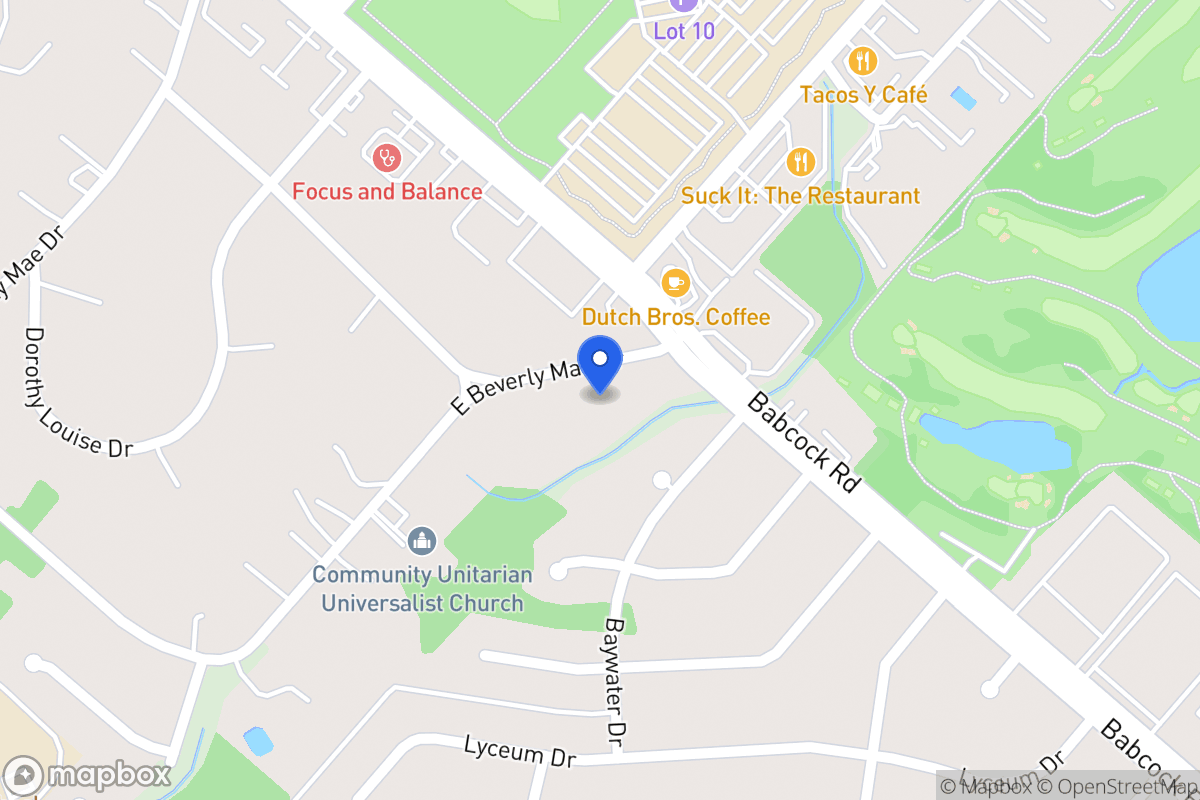 Map of 4706 E Beverly Mae Dr