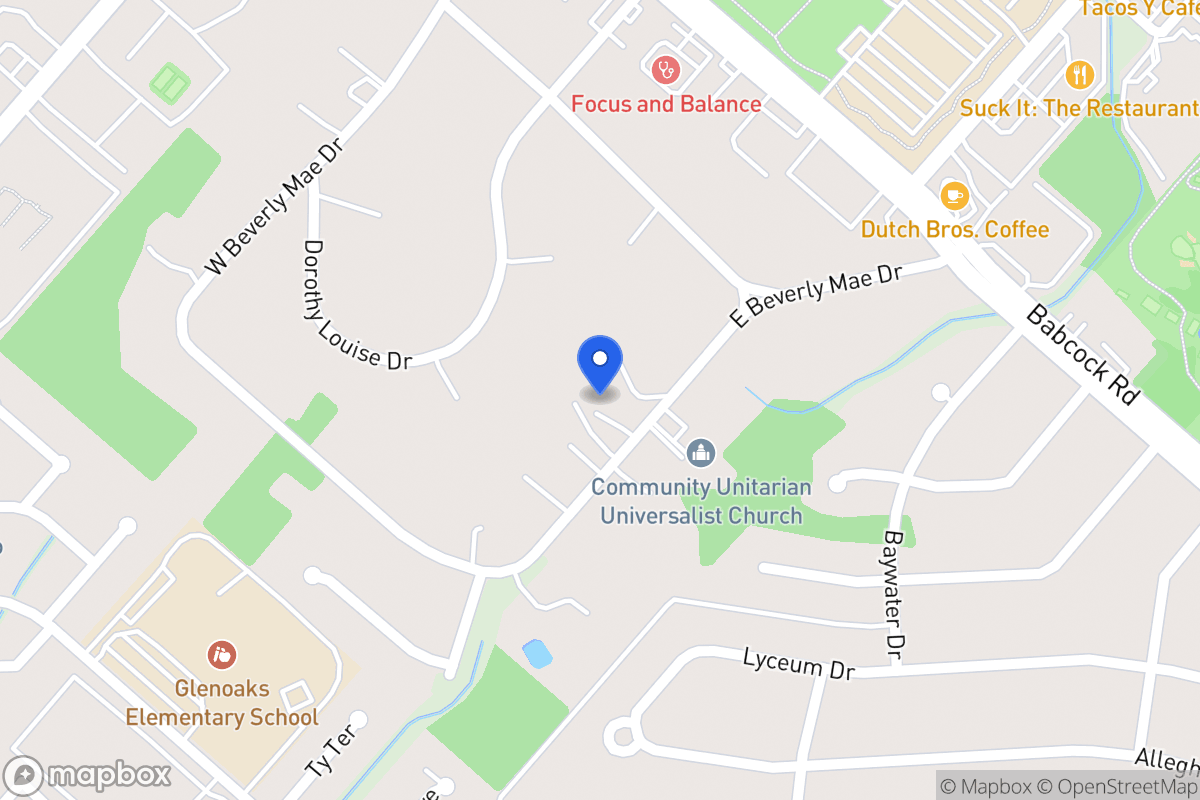 Map of 4823 E Beverly Mae Dr