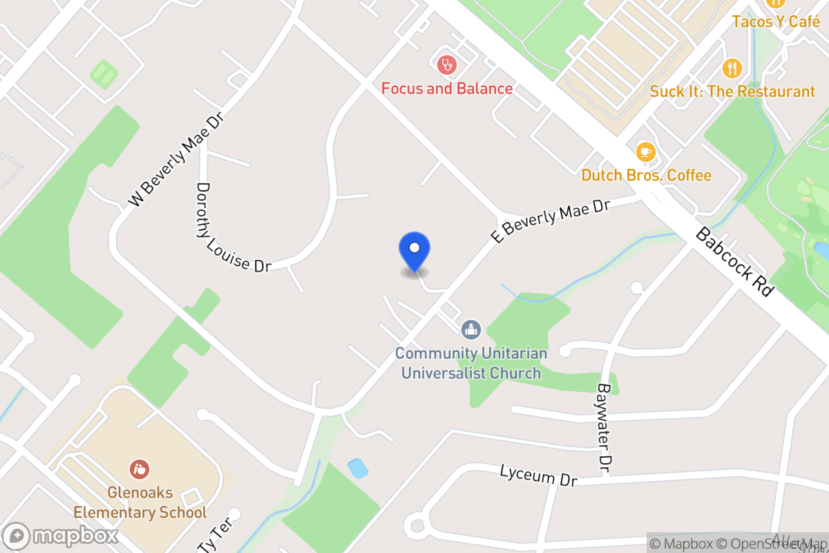 Map of 4819 E Beverly Mae Dr