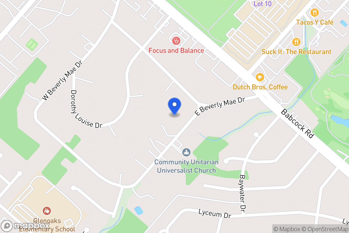 Map of 4811 E Beverly Mae Dr
