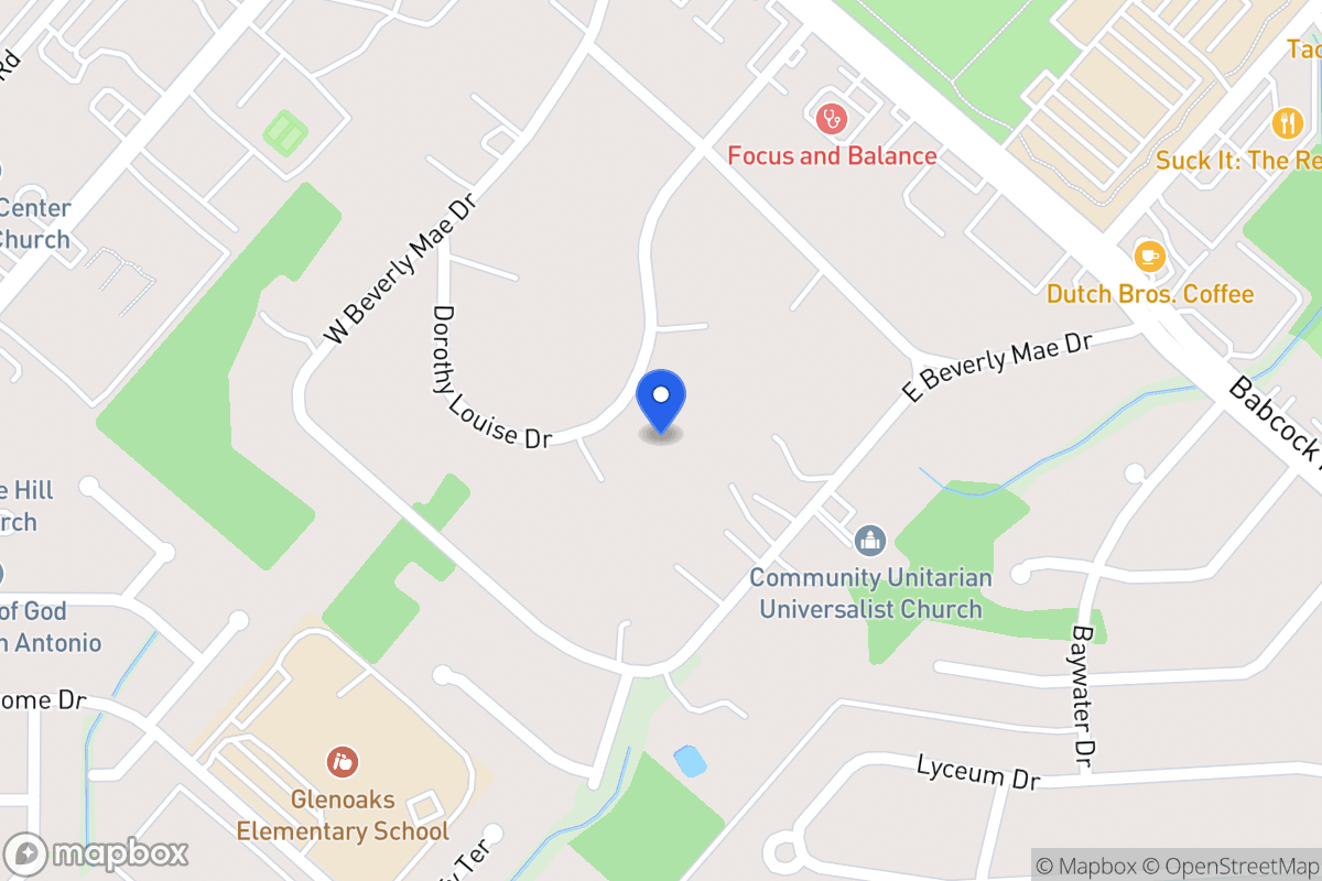 Map of 6922  Dorothy Louise Dr