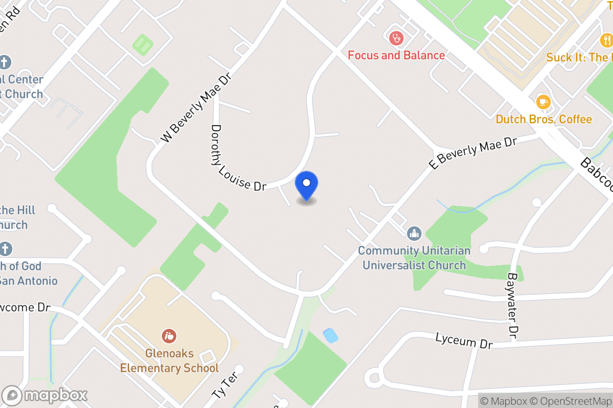 Map of 6918  Dorothy Louise Dr