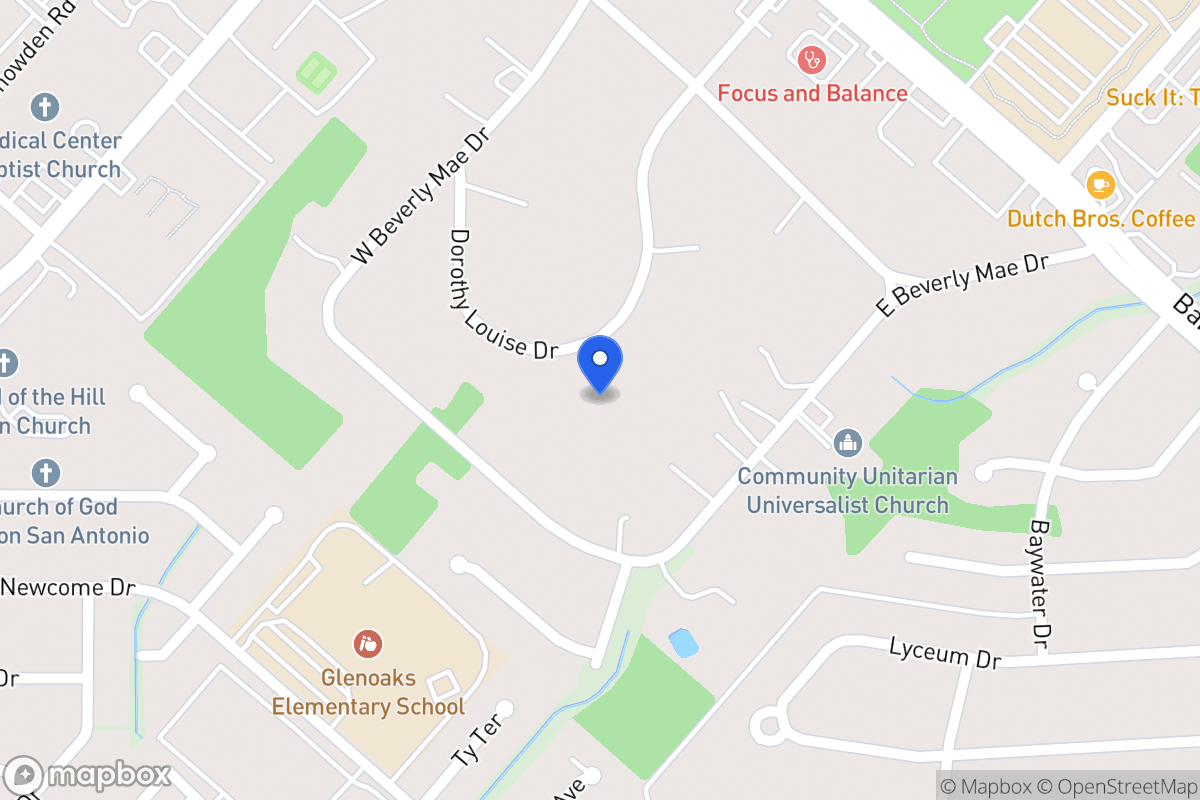 Map of 6914  Dorothy Louise Dr