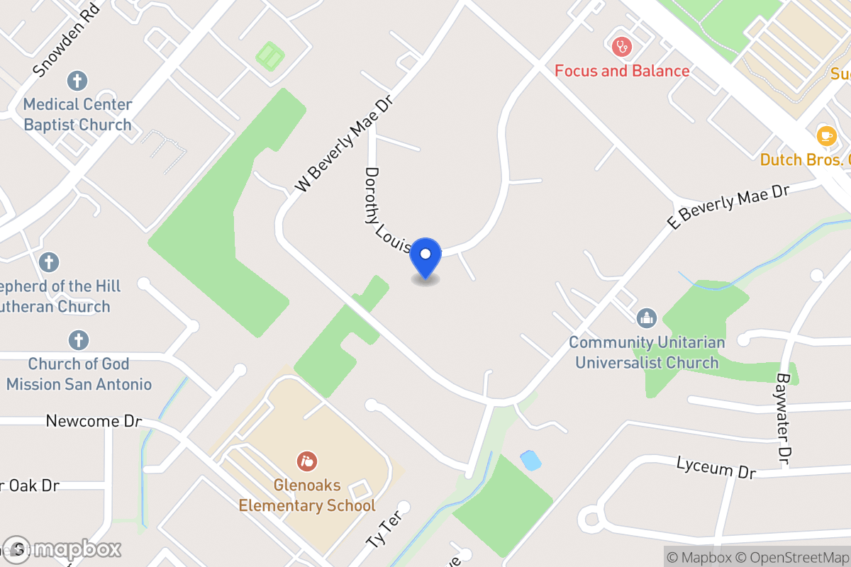 Map of 6906  Dorothy Louise Dr