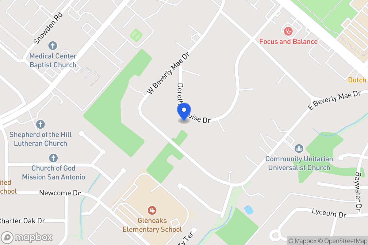 Map of 6819  Dorothy Louise Dr