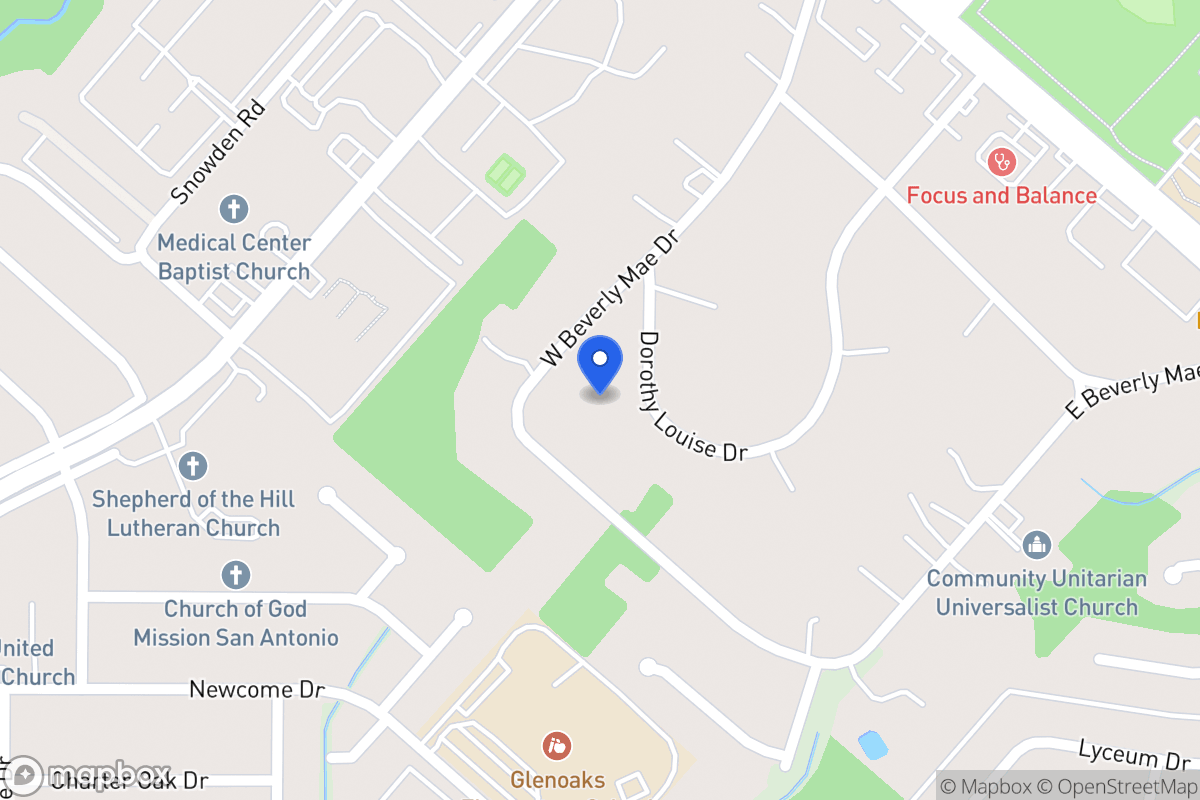 Map of 6811  Dorothy Louise Dr