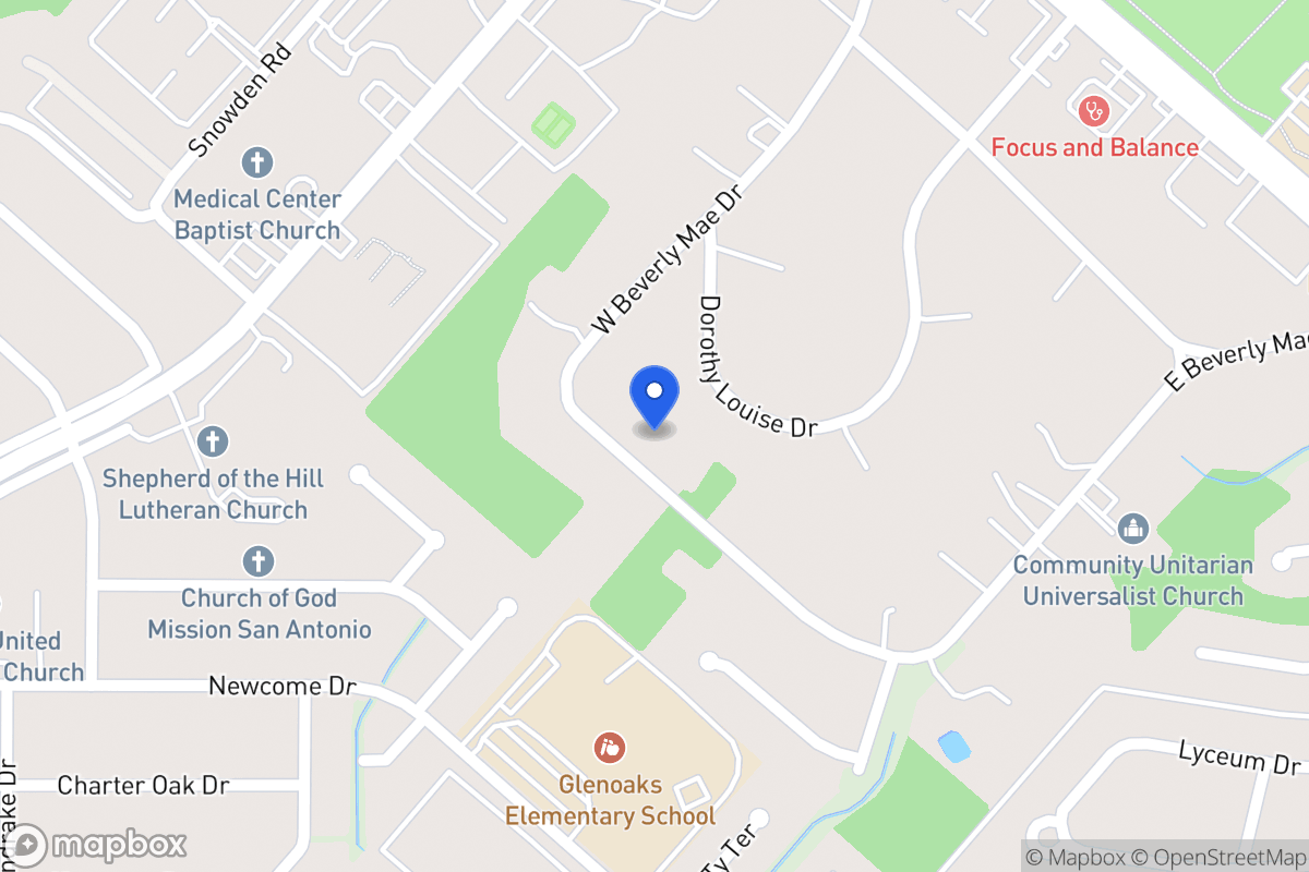 Map of 5011 E Beverly Mae Dr