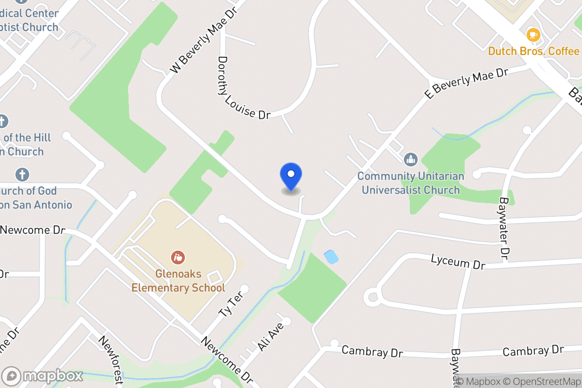 Map of 4903 E Beverly Mae Dr