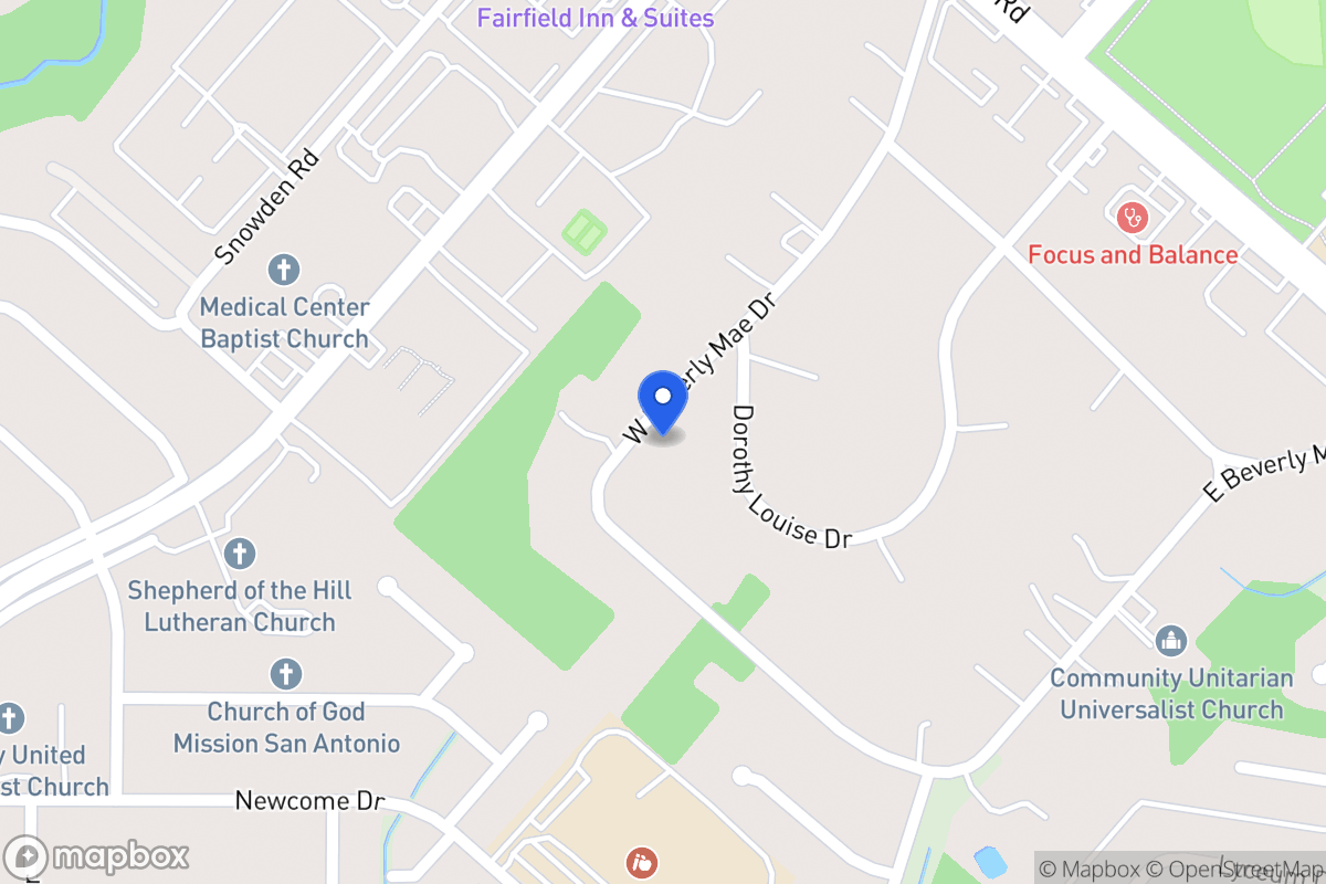 Map of 7010 W Beverly Mae Dr