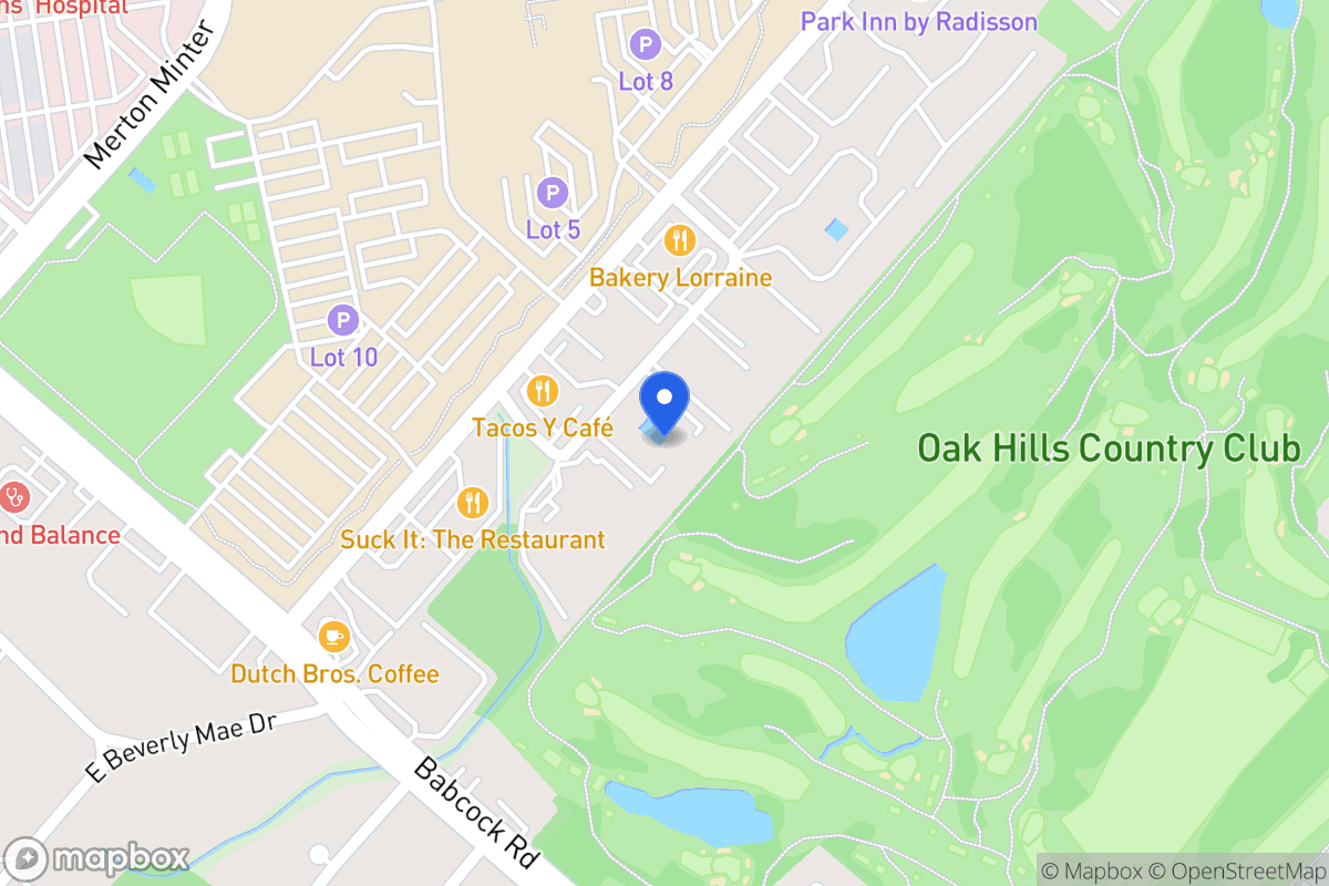 Map of 7314  Oak Manor Dr