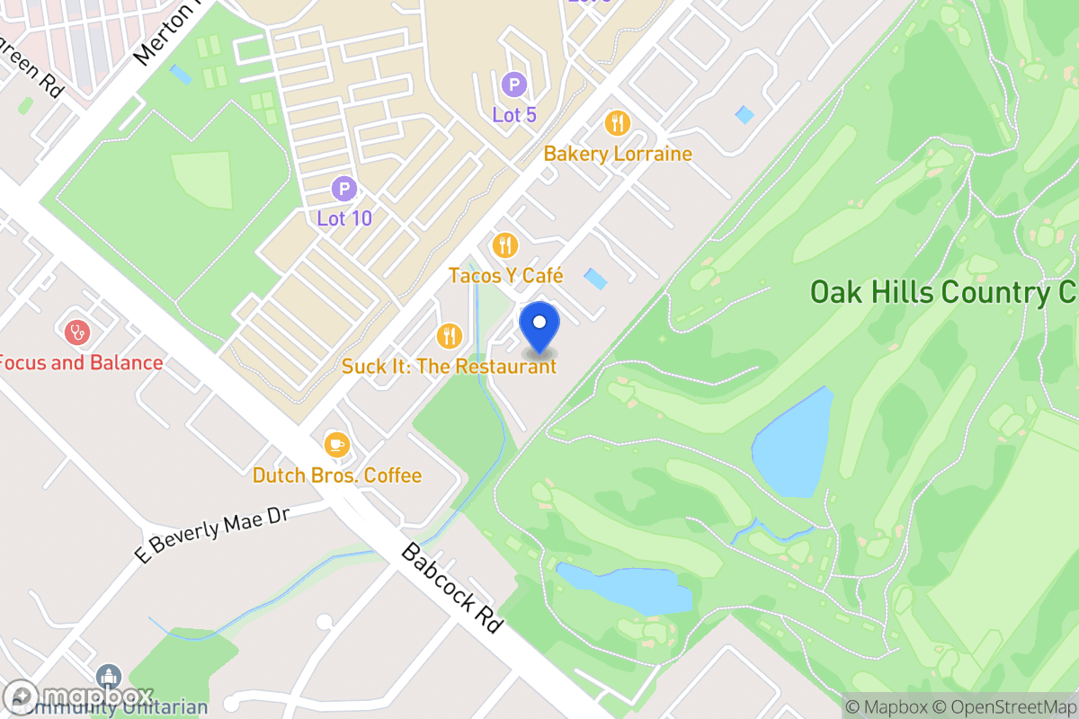 Map of 7302  Oak Manor Dr