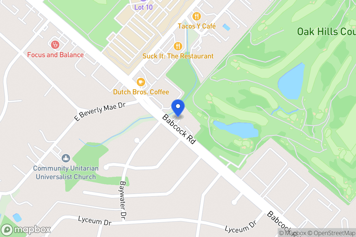 Map of 1955  Babcock Rd